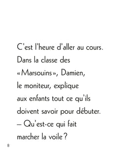 Martine fait de la voile