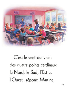 Martine fait de la voile