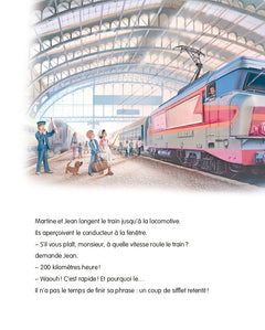 Martine prend le train