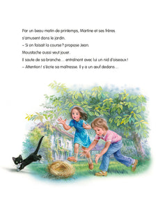 Martine et le petit moineau