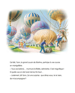 Martine en montgolfière