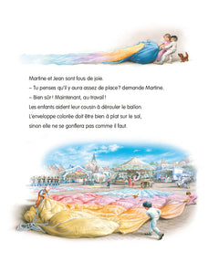 Martine en montgolfière