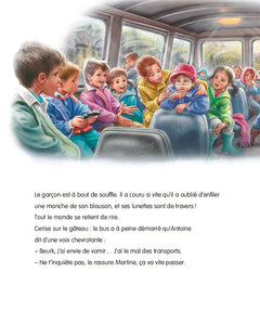 Martine en classe de découverte