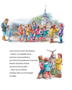 Martine en classe de découverte