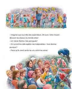 Martine en classe de découverte