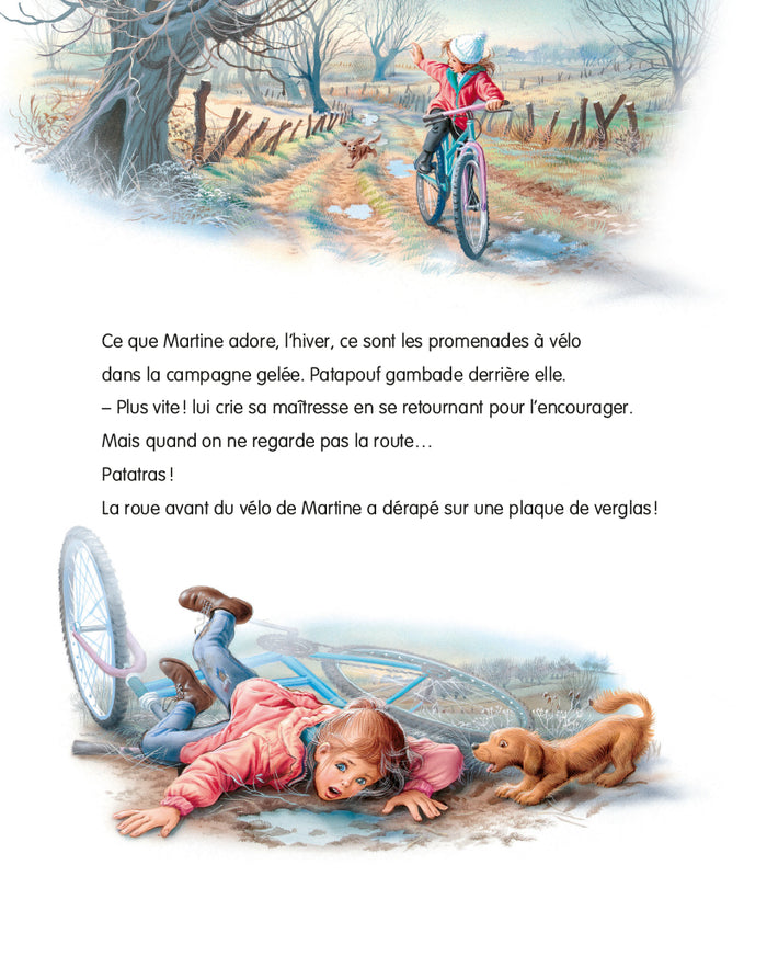 Martine à l'hôpital