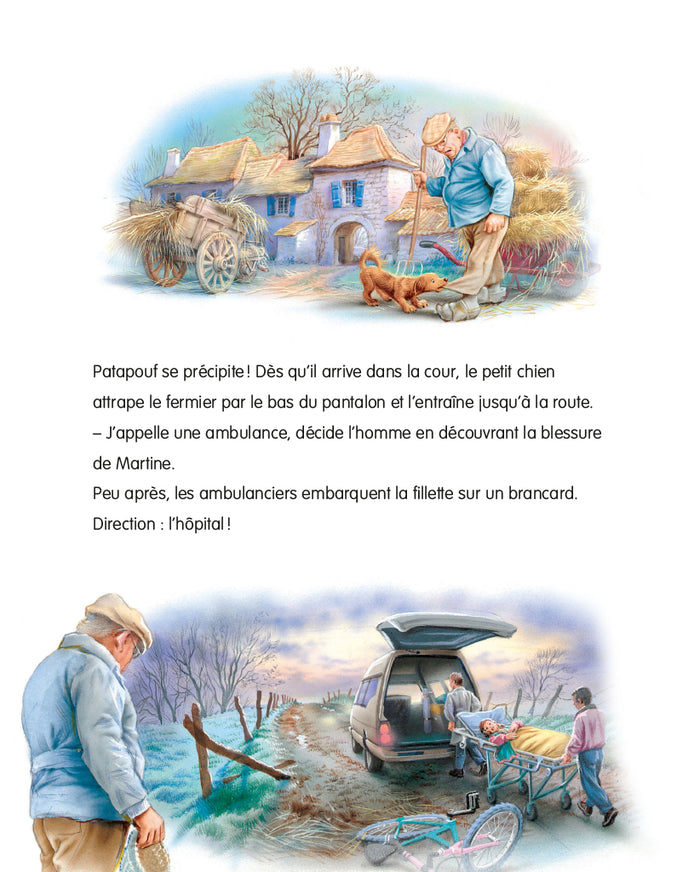 Martine à l'hôpital