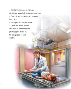 Martine à l'hôpital