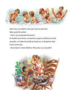 Martine et les chatons