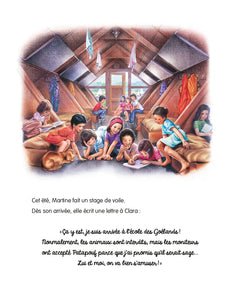 Martine fait de la voile
