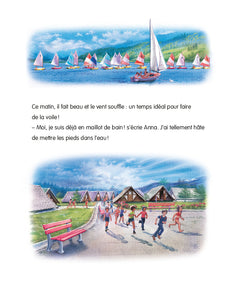 Martine fait de la voile
