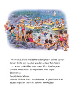 Martine fait de la voile