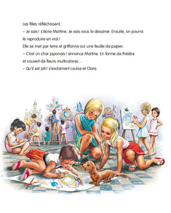 Martine à la fête des fleurs