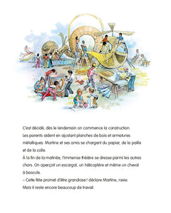 Martine à la fête des fleurs