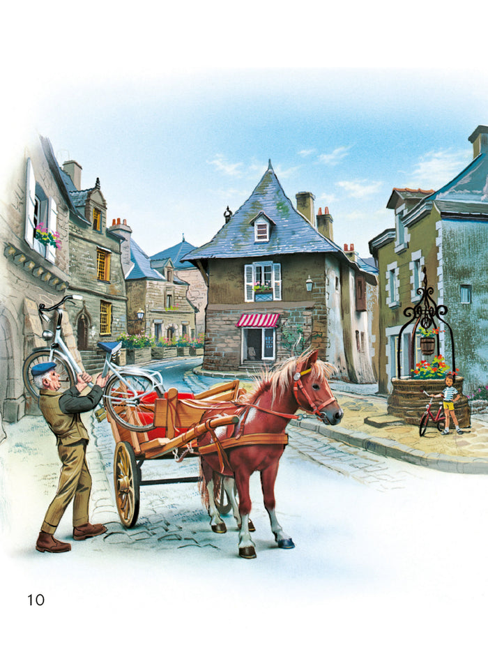 Martine fait du vélo