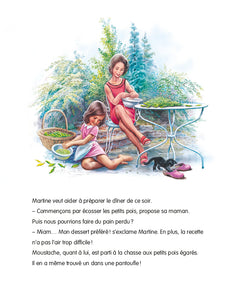 Martine fait la cuisine