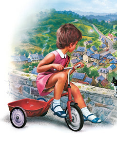 Martine fait du vélo