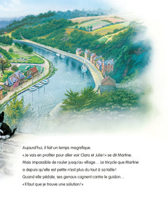 Martine fait du vélo