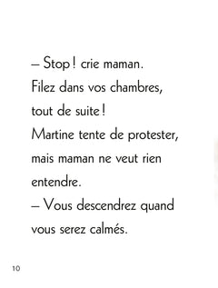 Martine se dispute