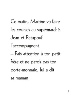 Martine fait les courses