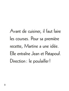 Martine fait la cuisine