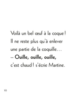 Martine fait la cuisine