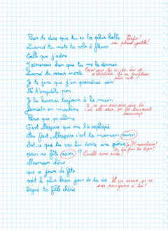 Qui a piqué les poèmes de la fête des mères ?