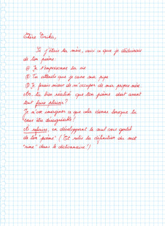 Qui a piqué les poèmes de la fête des mères ?