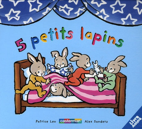 Petits pops t5 cinq petits lapins