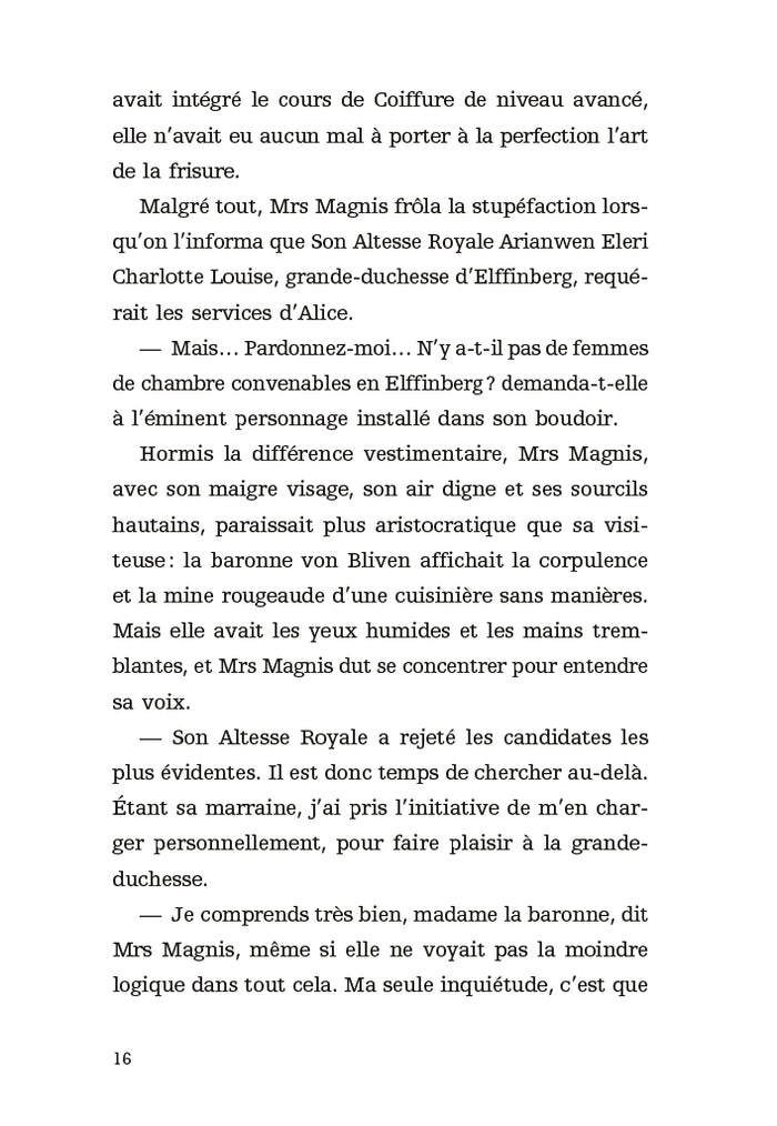 Alice à votre service