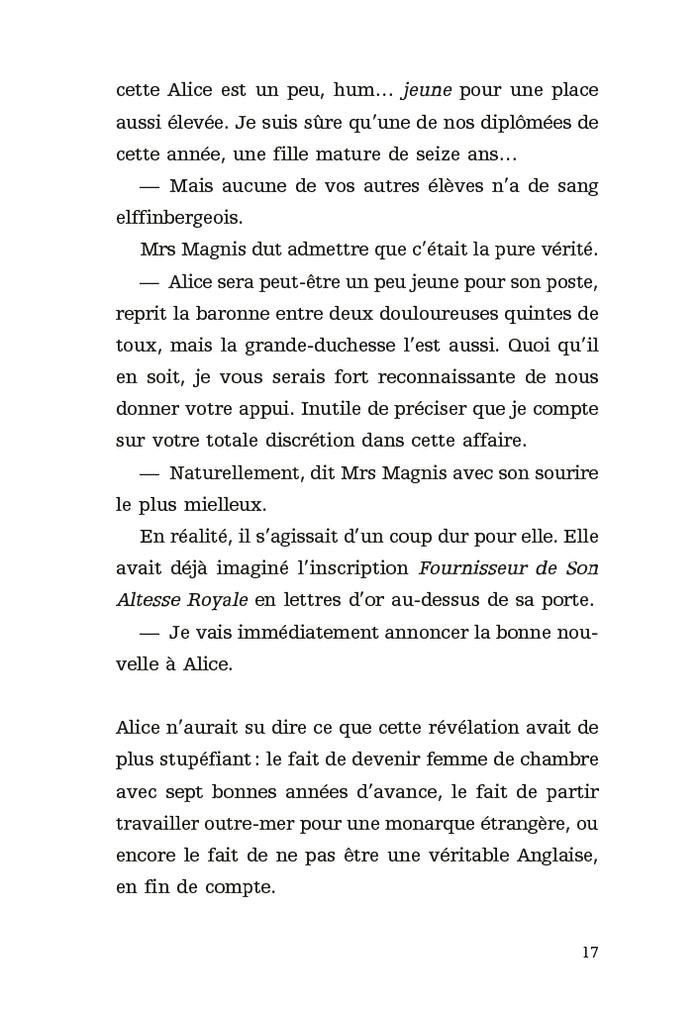 Alice à votre service