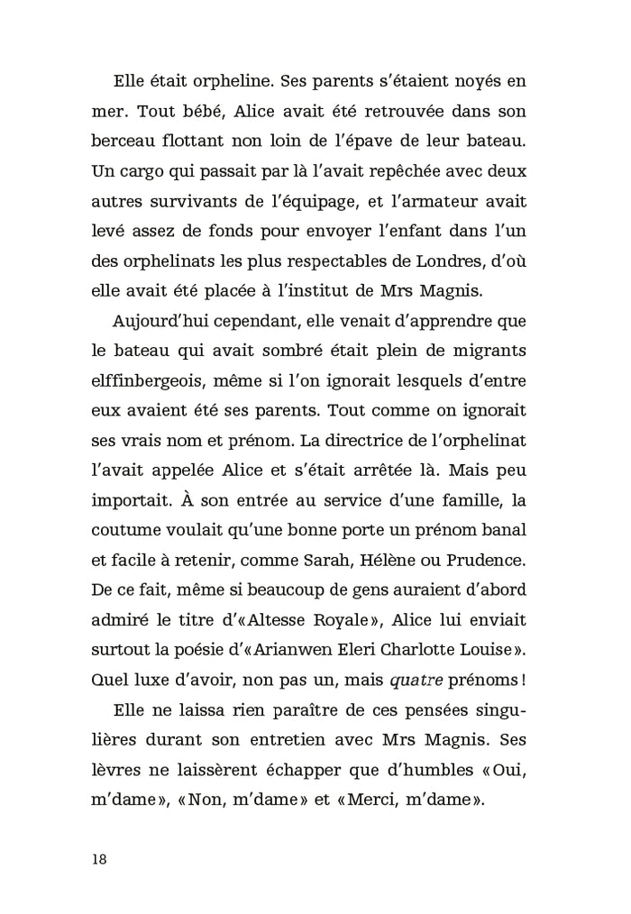 Alice à votre service