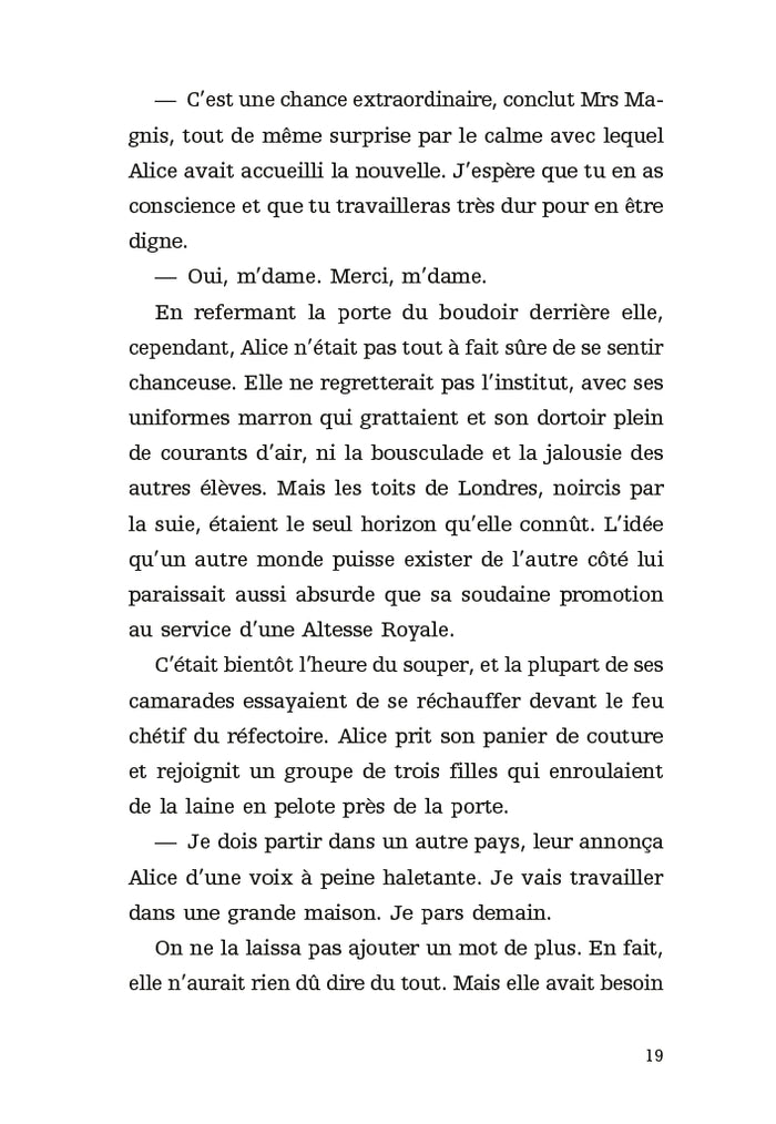 Alice à votre service