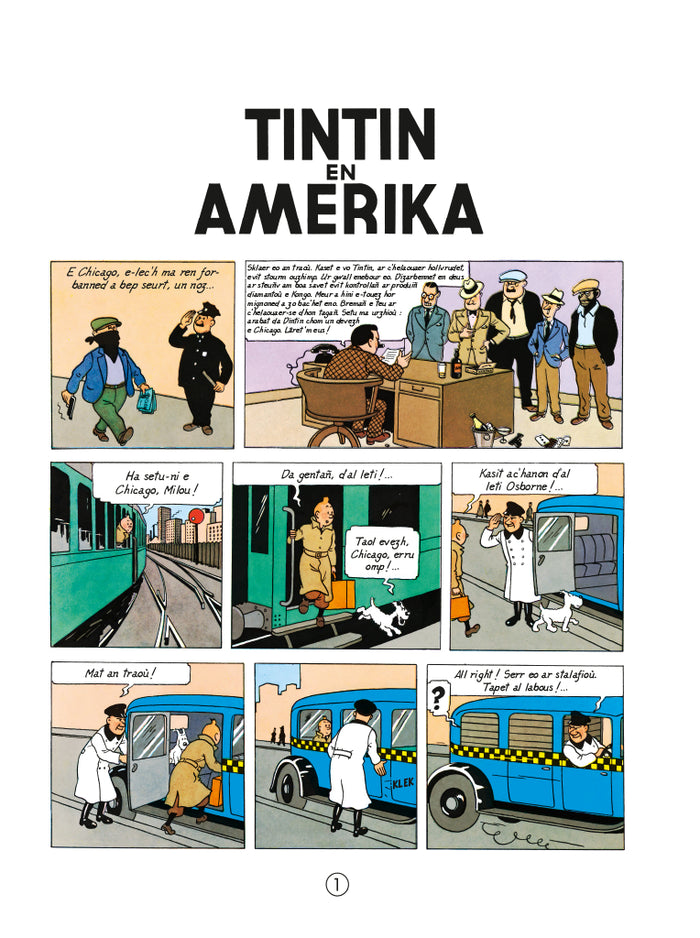 Tintin en Amérique
