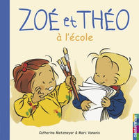 Zoé et Théo à l'école