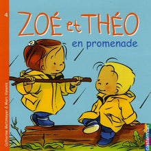 Zoé et Théo en promenade
