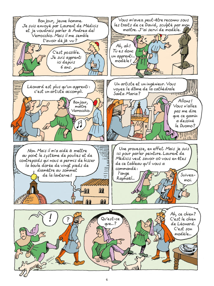 Dans l'atelier des peintres