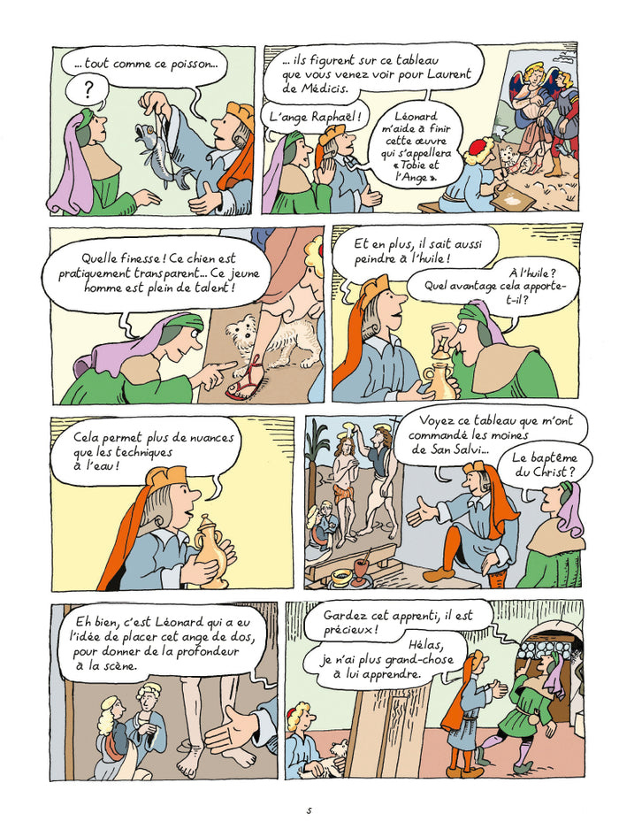 Dans l'atelier des peintres