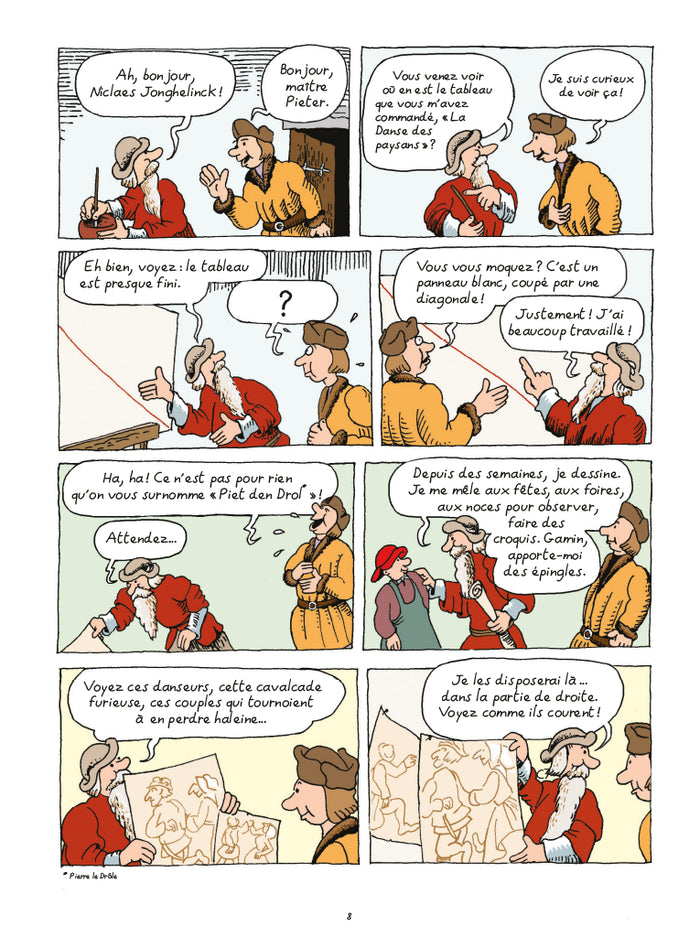 Dans l'atelier des peintres