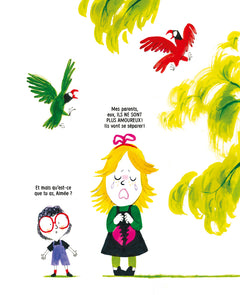 Mon papa et ma maman se séparent