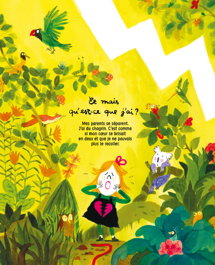 Mon papa et ma maman se séparent