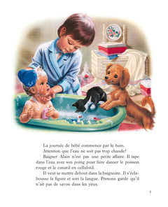 Martine garde son petit frère