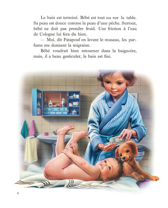 Martine garde son petit frère