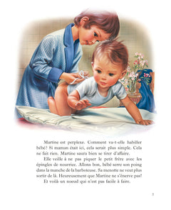 Martine garde son petit frère