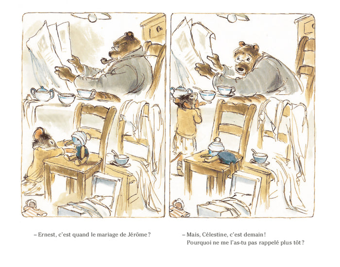 Ernest et Célestine - La chute d'Ernest