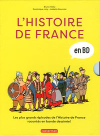 Coffret l'histoire de France en BD