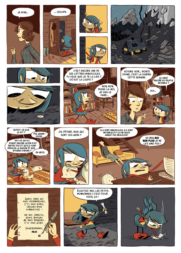 Hilda et le géant de minuit