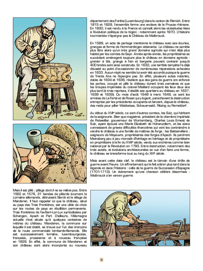 Jhen - Voyages - Le Château de Malbrouck