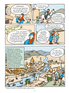 L'Histoire de l'art en BD - Léonard de Vinci
