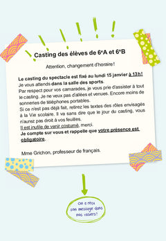 Un carnet pour deux: C'est moi la star